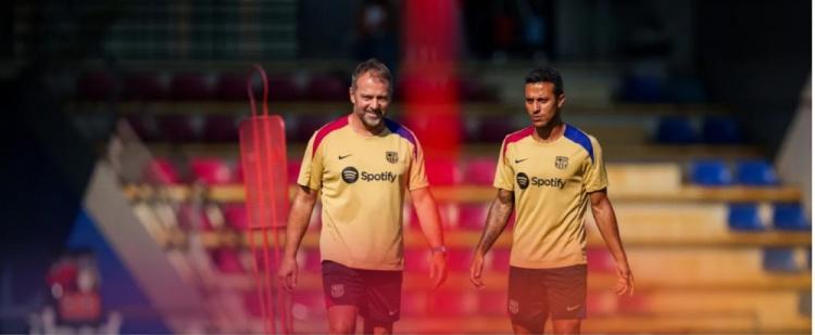 记者：蒂亚戈将重返巴萨，再次加入弗里克的教练团队